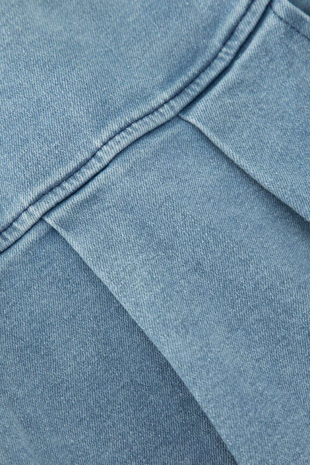 Y2K Denim Strapless Top with Pleated Mini Skirt Set for Trendy Aesthetic Outfits Y2K Denim Strapless Top with Pleated Mini Skirt Set for Trendy Aesthetic Outfits