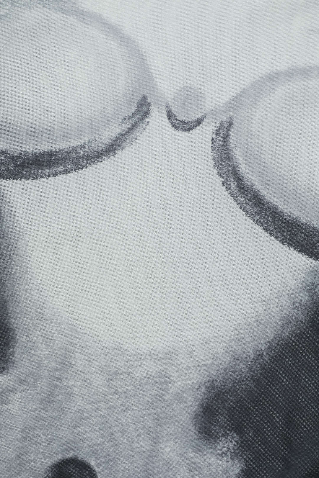 Y2K Fashion Body Print Mesh Long Sleeve Bodysuit for Trendy Aesthetic Outfits Y2K Fashion Body Print Mesh Long Sleeve Bodysuit for Trendy Aesthetic Outfits