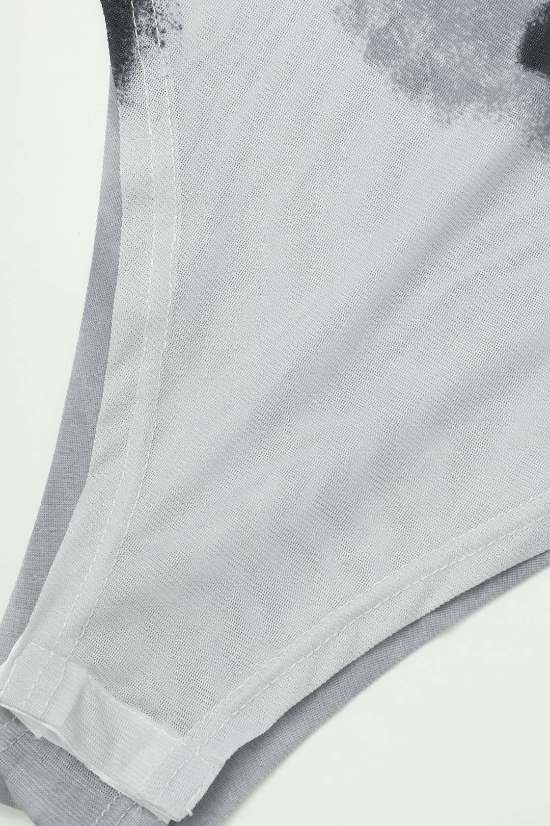 Y2K Fashion Body Print Mesh Long Sleeve Bodysuit for Trendy Aesthetic Outfits Y2K Fashion Body Print Mesh Long Sleeve Bodysuit for Trendy Aesthetic Outfits