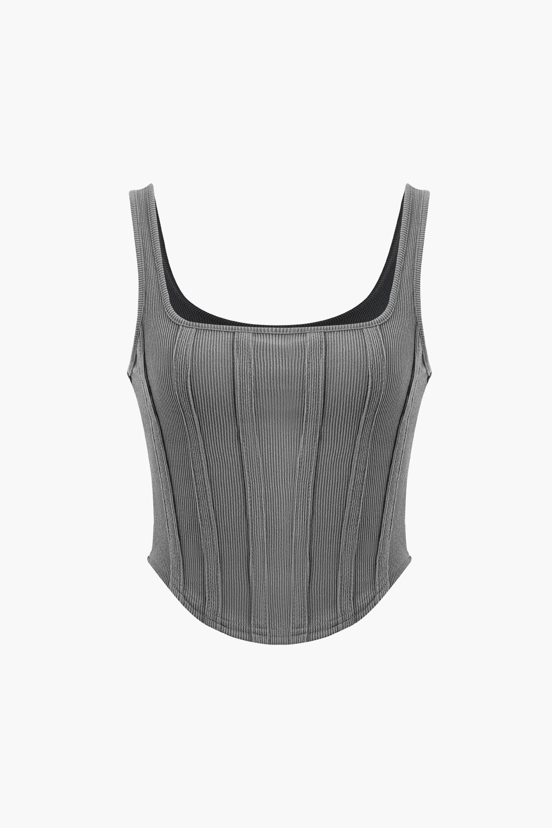 Y2K Fashion Solid Square Neck Tank Top with Long Sleeve Shrug Set for Aesthetic Outfits Y2K Fashion Solid Square Neck Tank Top with Long Sleeve Shrug Set for Aesthetic Outfits