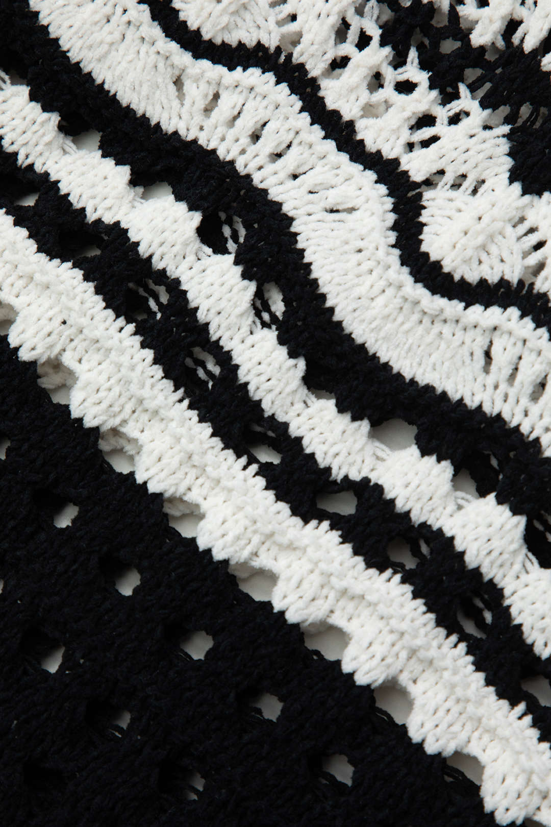 Y2K Fashion Stripe Round Neck Open Knit Crop Top - Cute Aesthetic Top for Trendy Outfits Y2K Fashion Stripe Round Neck Open Knit Crop Top - Cute Aesthetic Top for Trendy Outfits