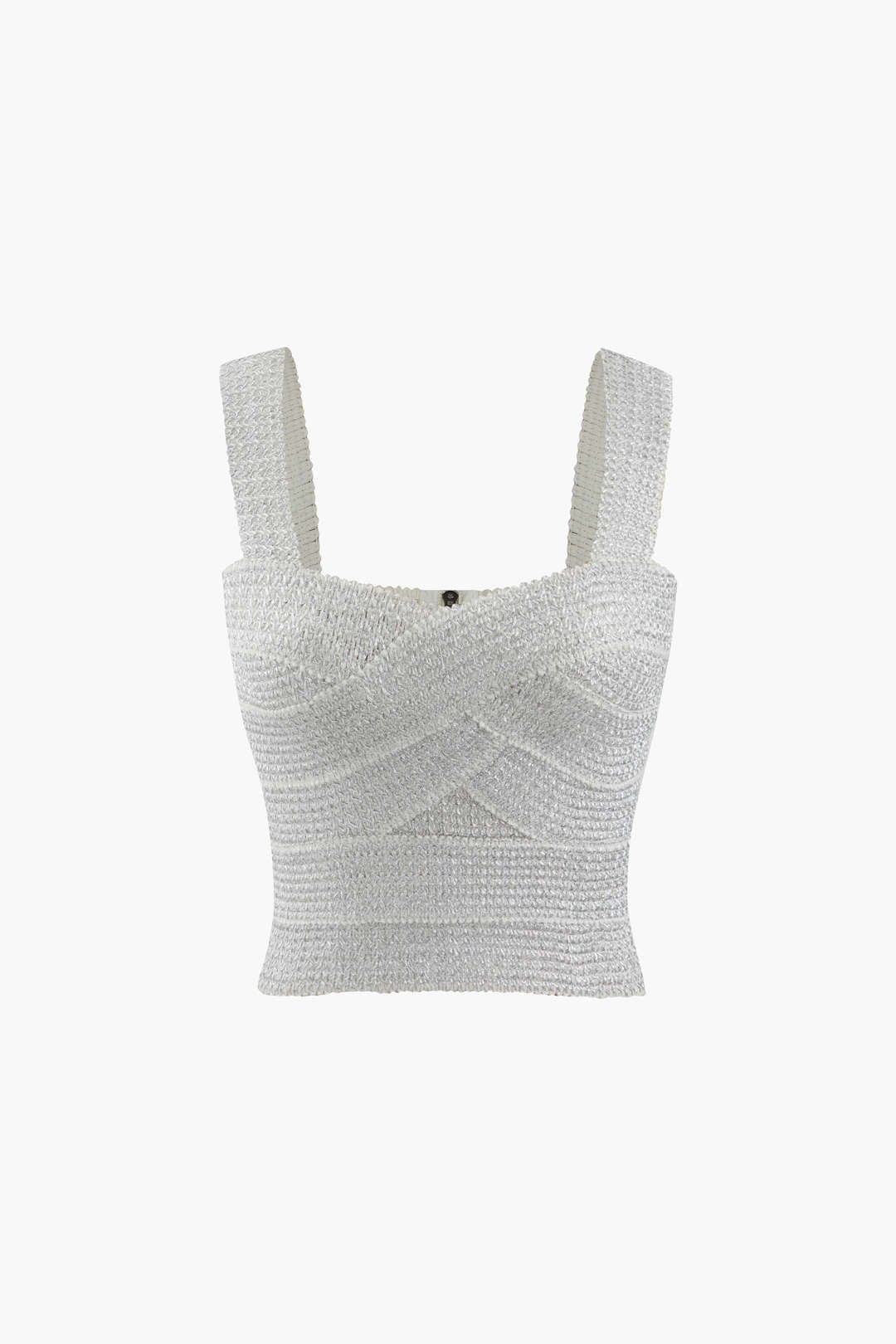 Y2K Fashion Zip Back Crop Bandage Tank Top - Trendy Coquette Aesthetic Cute Top Y2K Fashion Zip Back Crop Bandage Tank Top - Trendy Coquette Aesthetic Cute Top