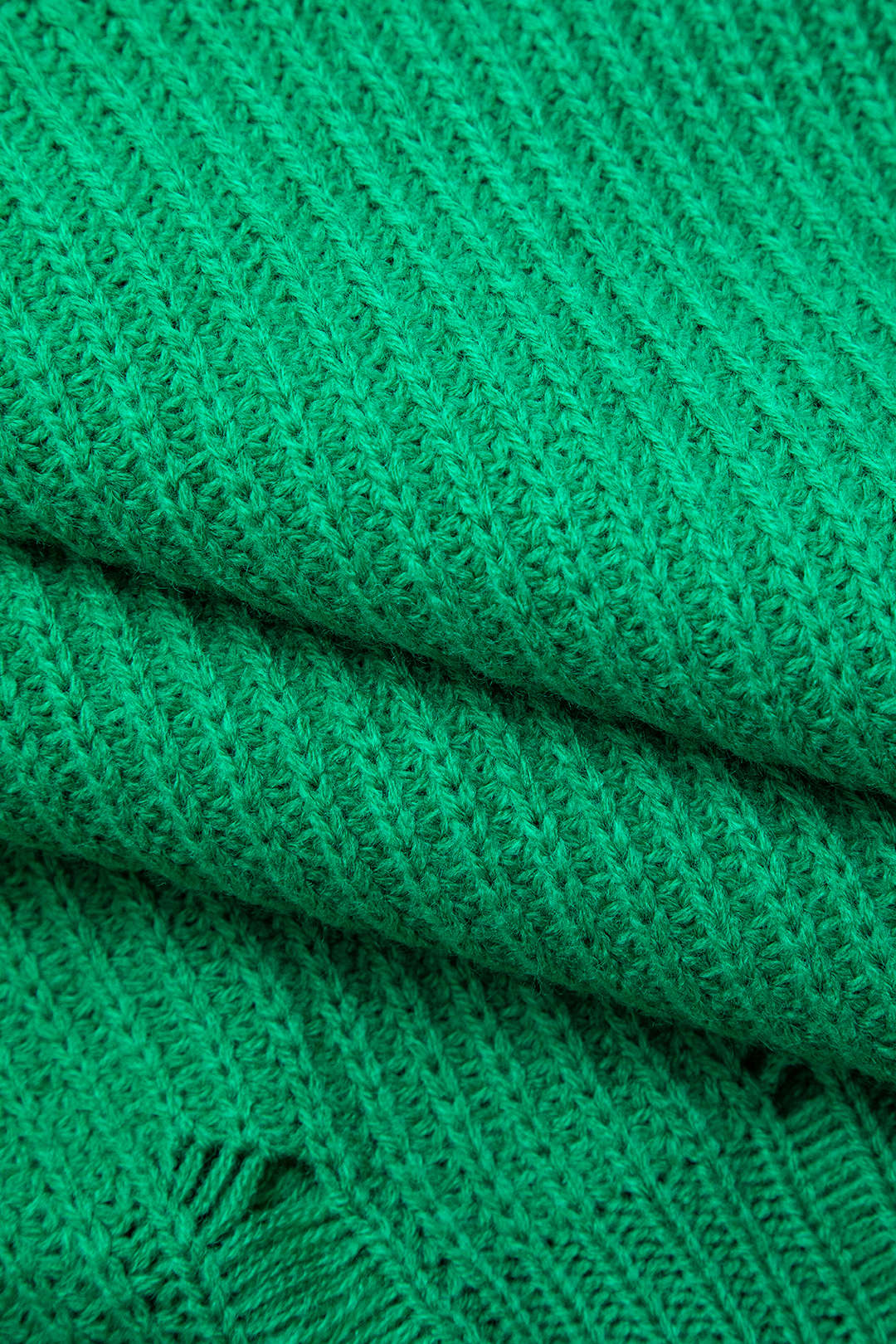 Y2K Grunge Style Round Neck Destroyed Long Sleeve Sweater for Aesthetic Outfits Y2K Grunge Style Round Neck Destroyed Long Sleeve Sweater for Aesthetic Outfits