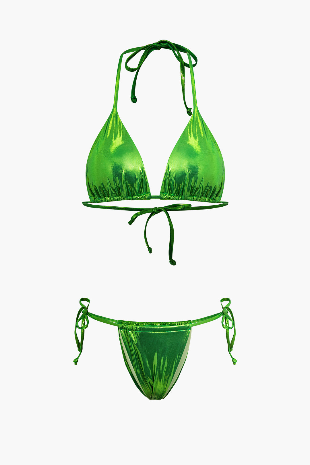 Y2K Halter Bikini & Ruched Drawstring Mini Skirt Cover-Up Swimsuit Set for Trendy Aesthetics Y2K Halter Bikini & Ruched Drawstring Mini Skirt Cover-Up Swimsuit Set for Trendy Aesthetics