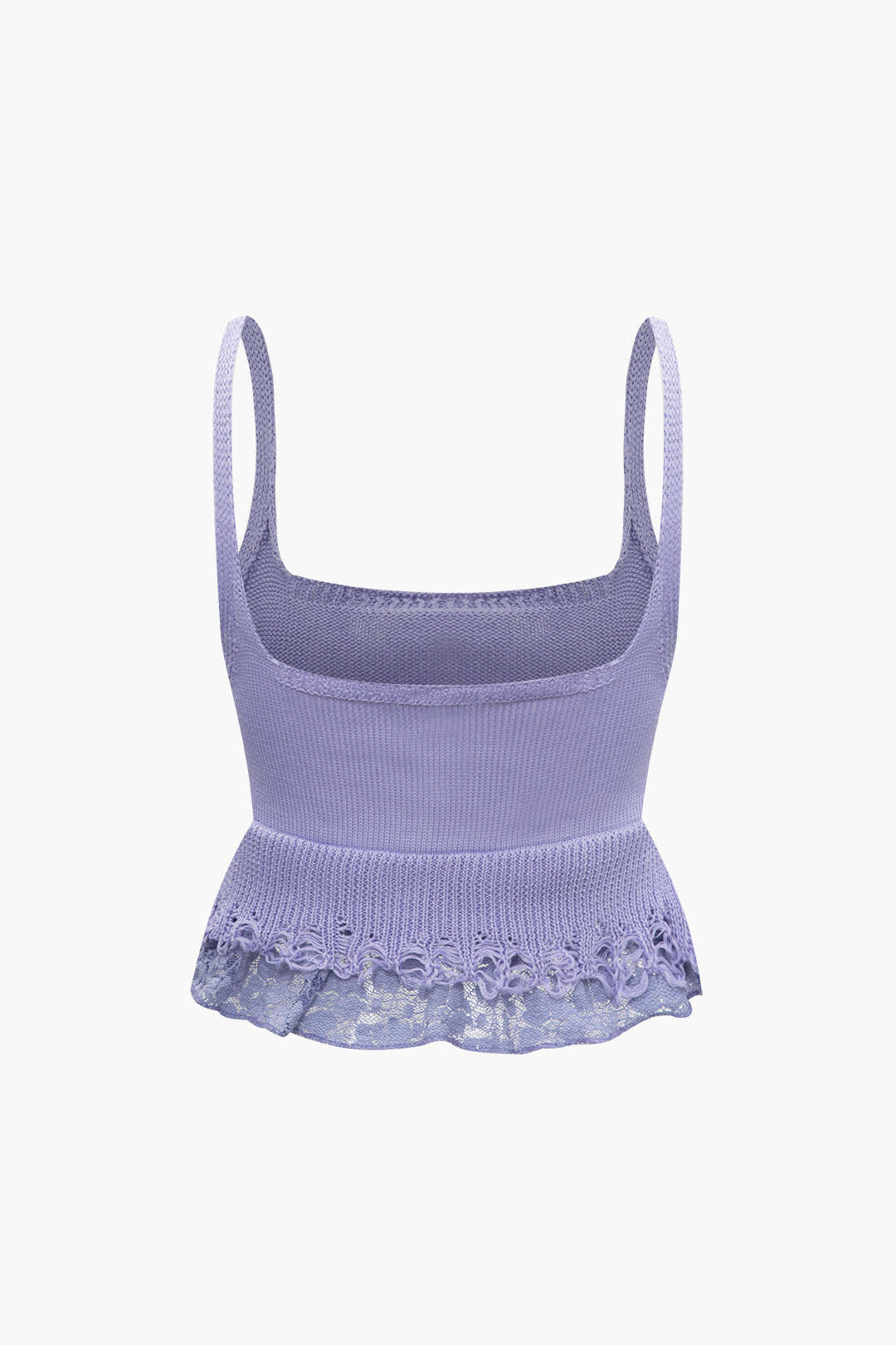 Y2K Patchwork Lace Knit Cami Top - Cute Aesthetic Layering Piece for Trendy Outfits Y2K Patchwork Lace Knit Cami Top - Cute Aesthetic Layering Piece for Trendy Outfits