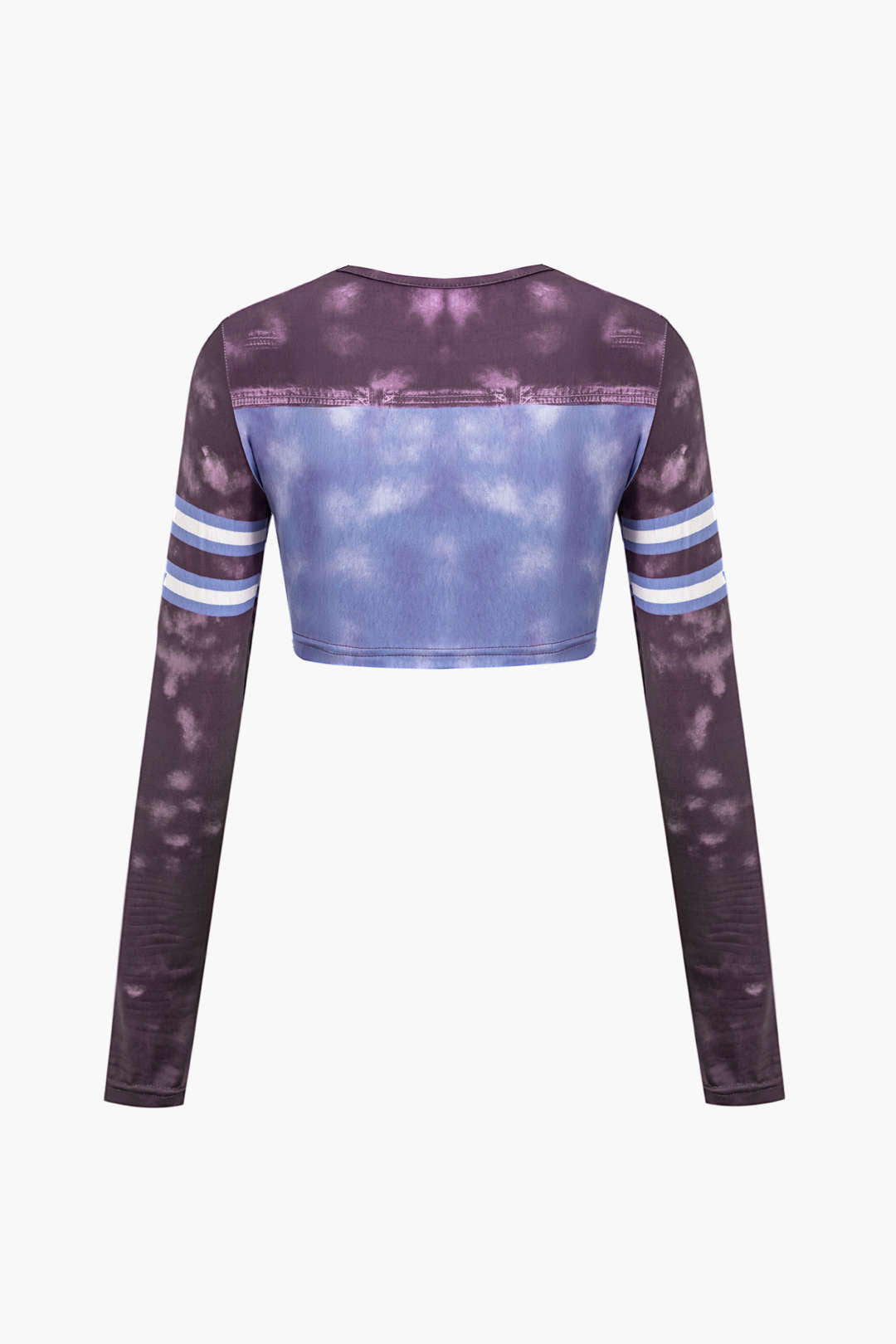 Y2K Printed Long Sleeve Crop Top - Cute Aesthetic Top for Coquette and Grunge Styles Y2K Printed Long Sleeve Crop Top - Cute Aesthetic Top for Coquette and Grunge Styles