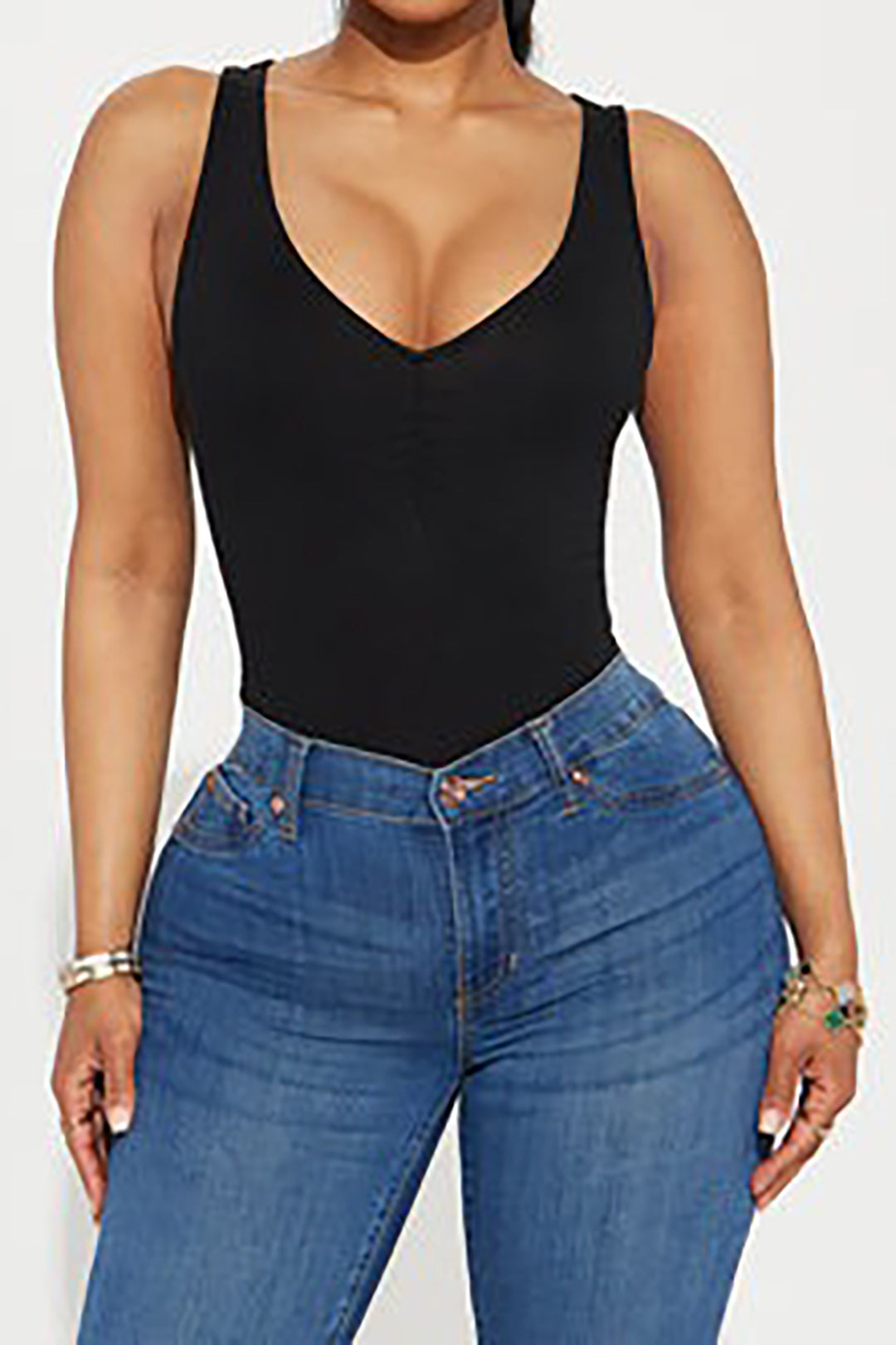 Y2K Ruched Bodysuit - Trendy Cute Top for Coquette Aesthetic and Grunge Style Y2K Ruched Bodysuit - Trendy Cute Top for Coquette Aesthetic and Grunge Style