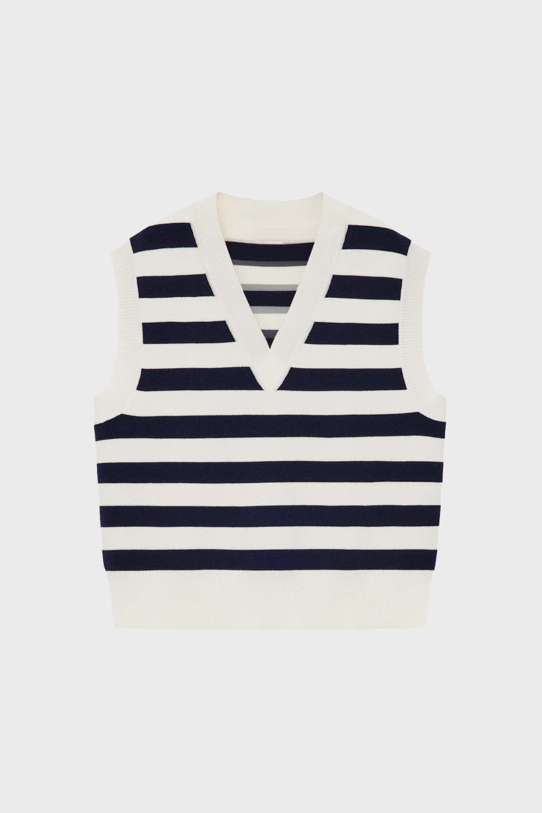 Y2K Stripe V-Neck Knit Pullover Vest - Trendy Coquette Aesthetic Sweater for Stylish Outfits Y2K Stripe V-Neck Knit Pullover Vest - Trendy Coquette Aesthetic Sweater for Stylish Outfits