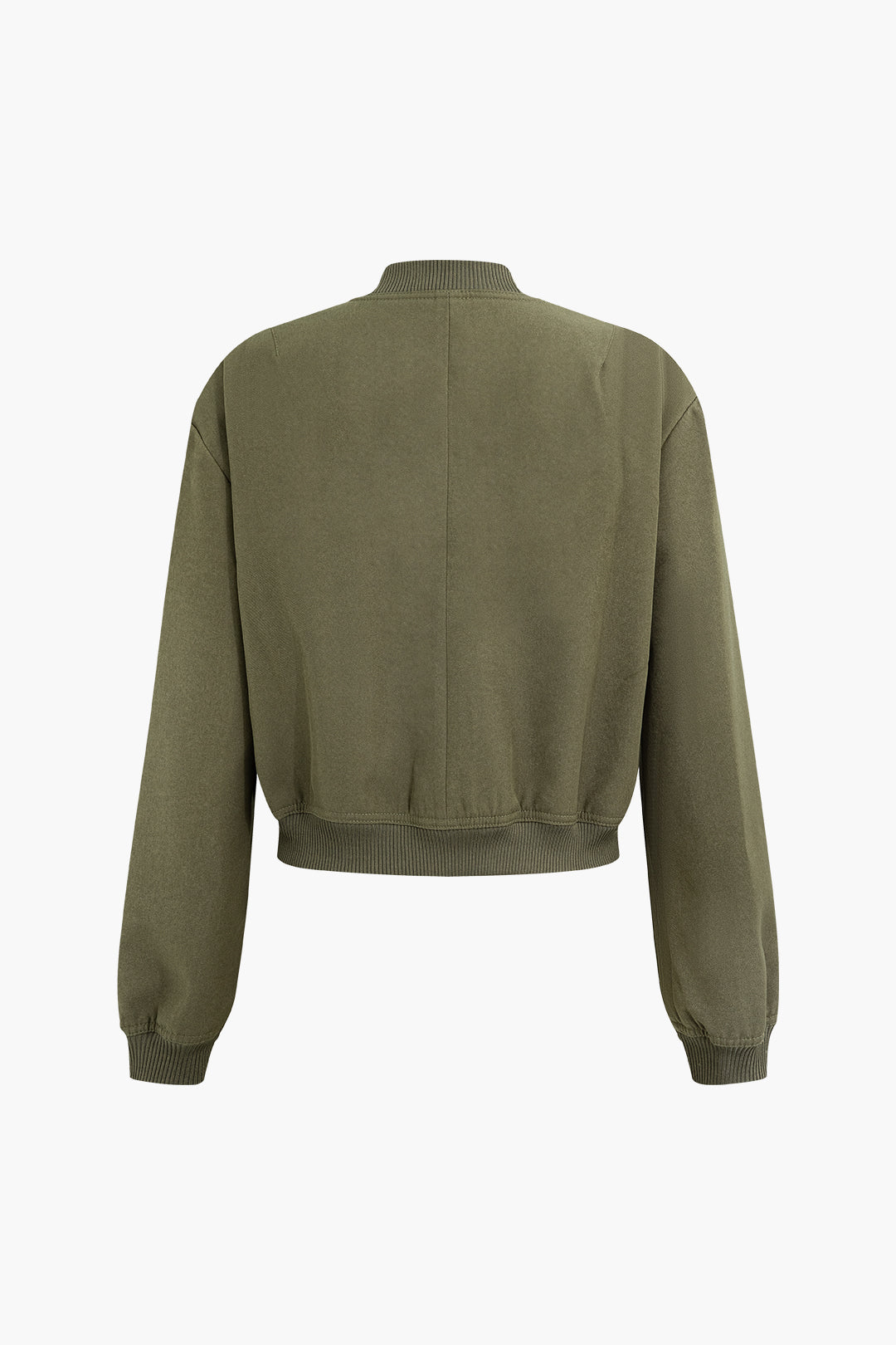 Y2K Style Double Flap Pocket Bomber Jacket for Trendy Aesthetic Outfits Y2K Style Double Flap Pocket Bomber Jacket for Trendy Aesthetic Outfits