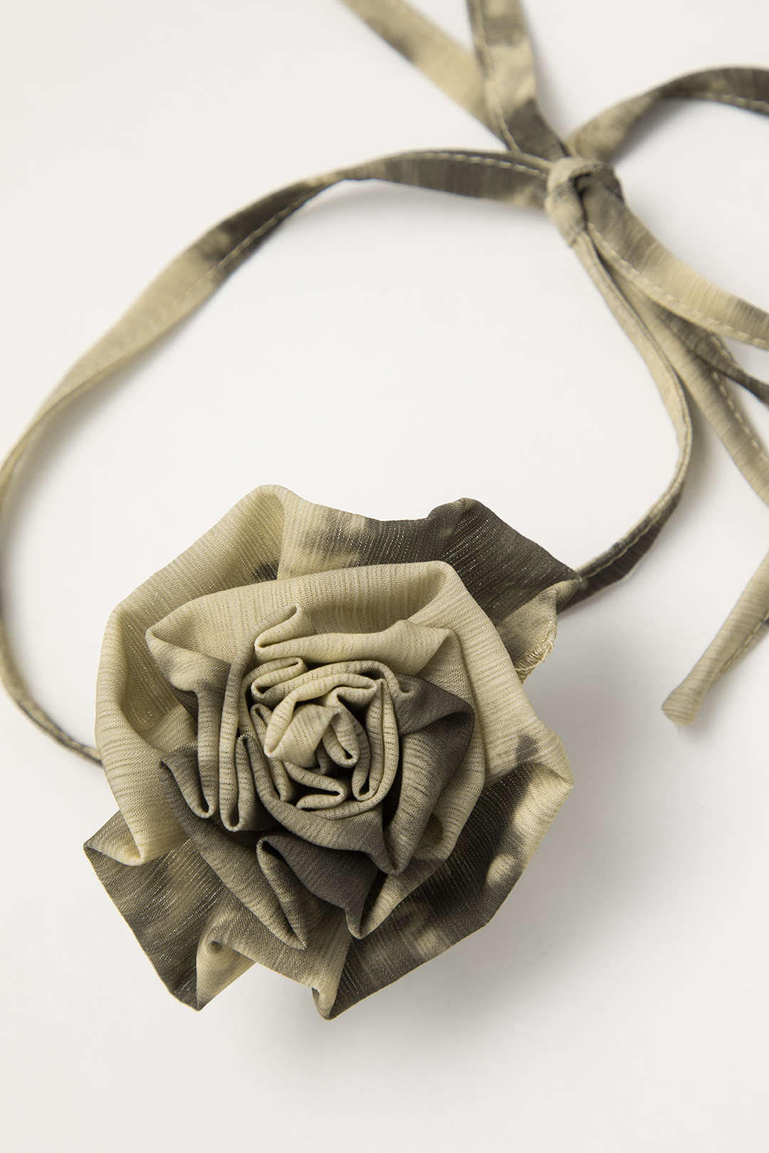 Y2K Tie Dye Flare Sleeve Ruffle Top with Rose Choker - Cute Coquette Aesthetic Style Y2K Tie Dye Flare Sleeve Ruffle Top with Rose Choker - Cute Coquette Aesthetic Style