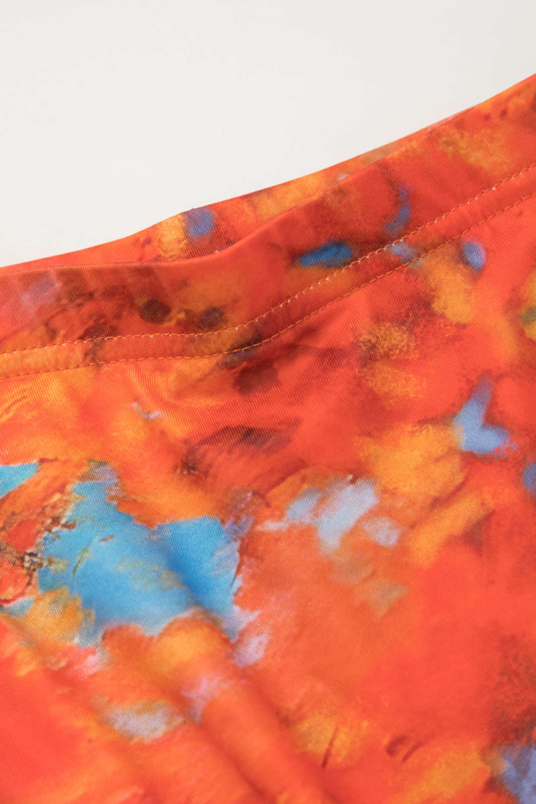 Y2K Tie Dye Knot Bell Sleeve V-Neck Crop Top & Mini Skirt Set for Aesthetic Outfits Y2K Tie Dye Knot Bell Sleeve V-Neck Crop Top & Mini Skirt Set for Aesthetic Outfits