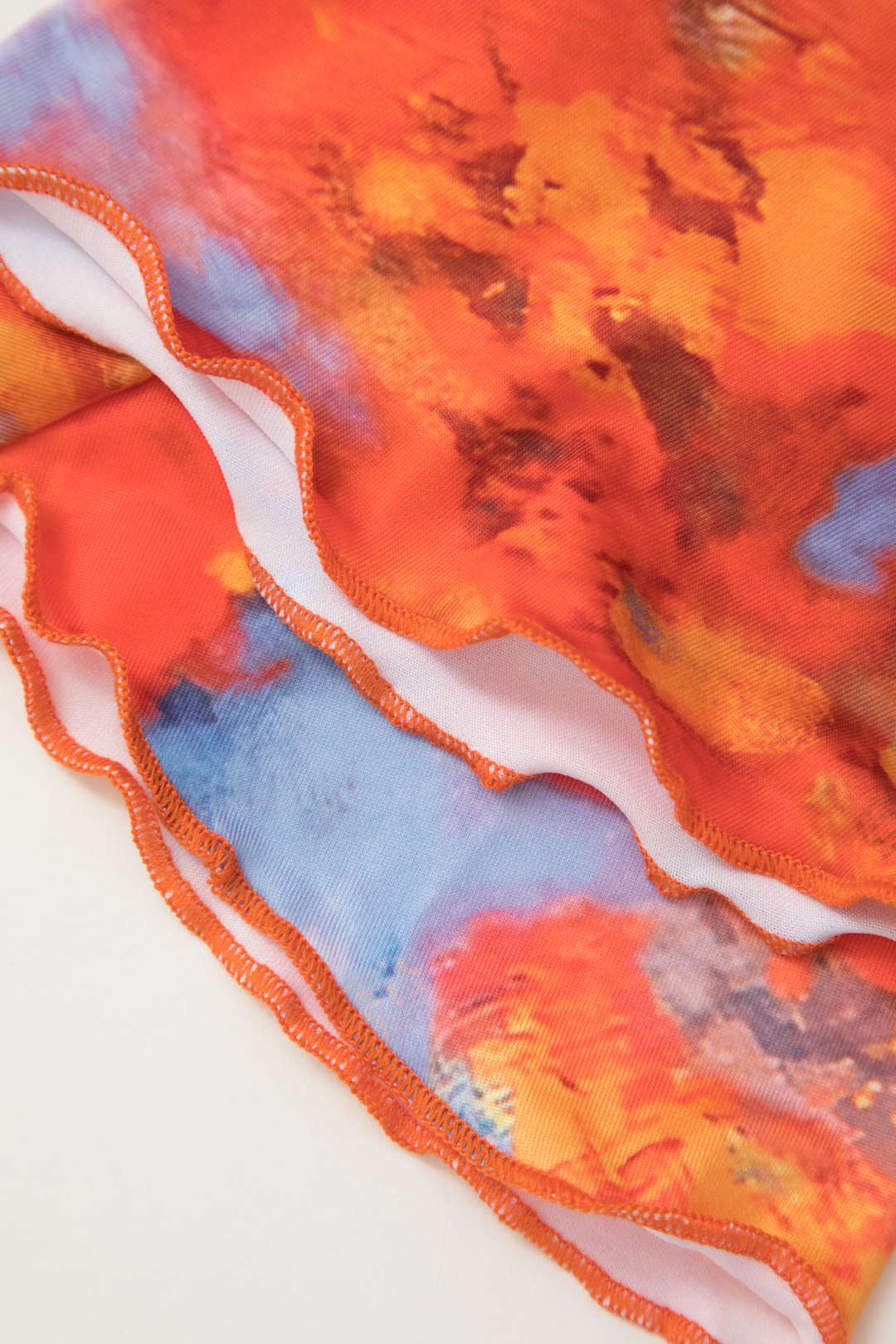 Y2K Tie Dye Knot Bell Sleeve V-Neck Crop Top & Mini Skirt Set for Aesthetic Outfits Y2K Tie Dye Knot Bell Sleeve V-Neck Crop Top & Mini Skirt Set for Aesthetic Outfits