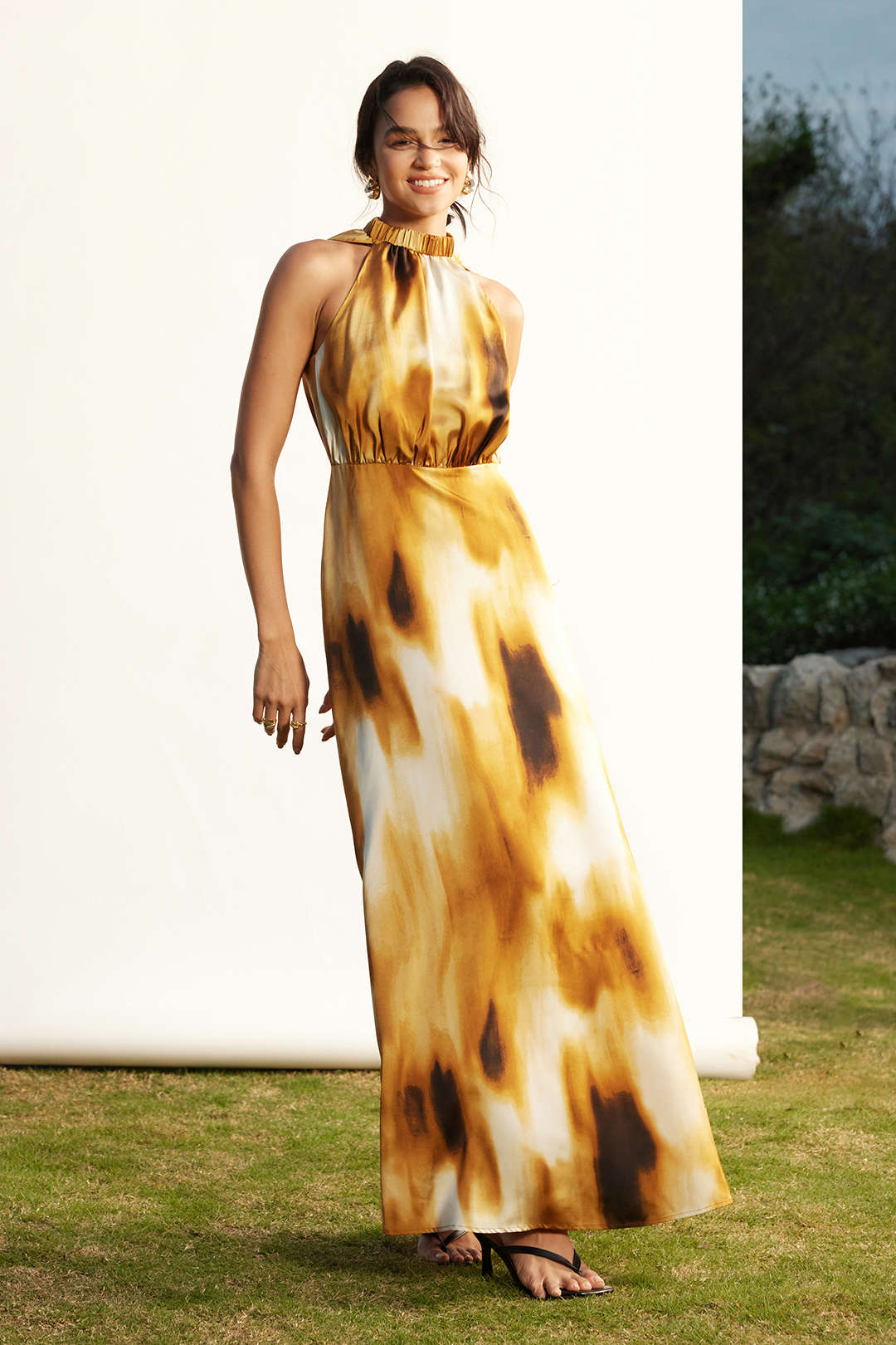 Y2K Tie Dye Ruched Sleeveless Maxi Dress - Trendy Coquette Aesthetic for Effortless Style Y2K Tie Dye Ruched Sleeveless Maxi Dress - Trendy Coquette Aesthetic for Effortless Style