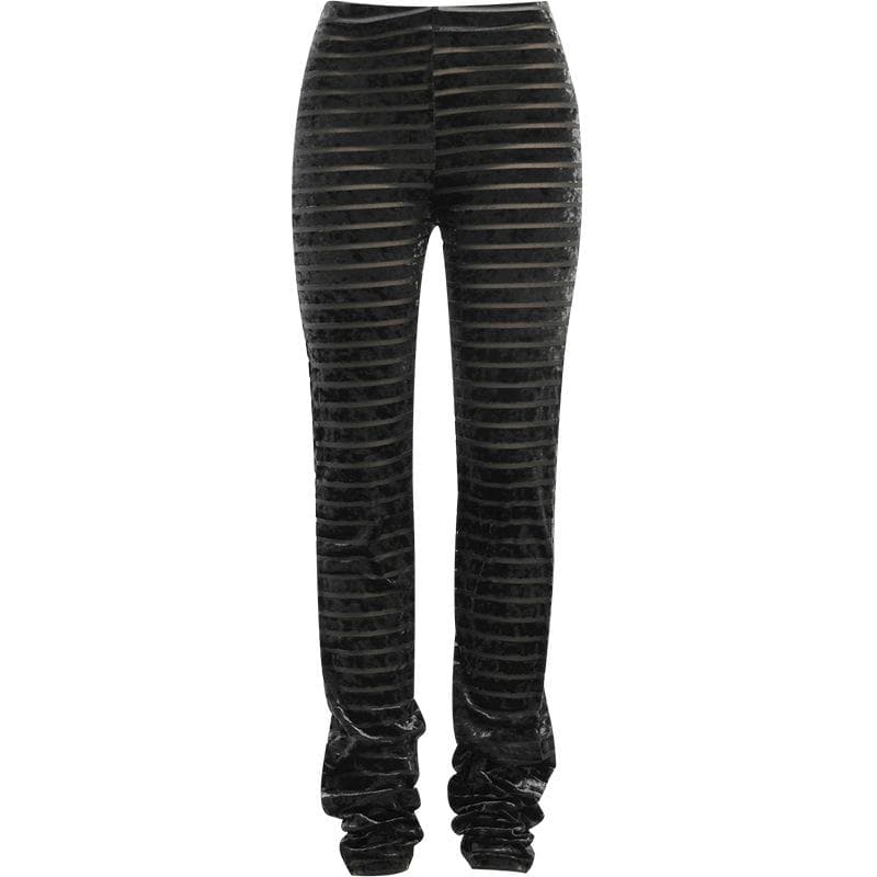 Y2K Velvet Striped High Rise Pants - Trendy Coquette Aesthetic Bottoms for Stylish Outfits Y2K Velvet Striped High Rise Pants - Trendy Coquette Aesthetic Bottoms for Stylish Outfits
