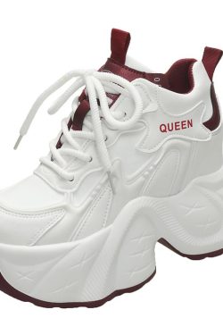 10cm Height-Increasing Dad Shoes for Women - Spring 2025 Thick-Soled Casual Sneakers for Short Stature, Trendy Little White Shoes