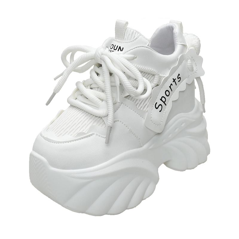 10cm Thick-Soled Height-Increasing Dad Shoes for Women - Spring 2025 Trendy European Sports Casual Footwear for Petites 10cm Thick-Soled Height-Increasing Dad Shoes for Women - Spring 2025 Trendy European Sports Casual Footwear for Petites