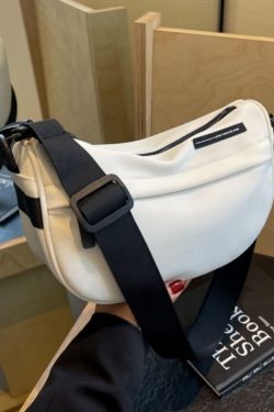 2025 Autumn Canvas Small Crossbody Bag for Women - Korean Style Casual Shoulder Pillow Bag, Versatile Fashion Accessory