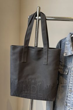 2025 Embroidered Canvas Tote Bag for Women - Versatile Student Shoulder Bag for Class & Commuting