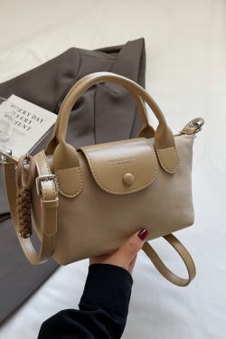 2025 Korean Minimalist Casual Bucket Bag for Women - Trendy Crossbody Shoulder Bag with Unique Niche Design