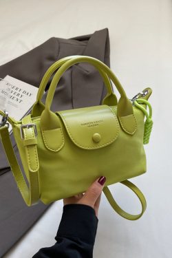 2025 Korean Minimalist Casual Bucket Bag for Women - Trendy Crossbody Shoulder Bag with Unique Niche Design