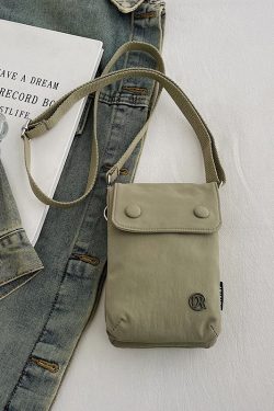 2025 Minimalist Nylon Crossbody Bag for Women - Casual Summer Small Phone Bag