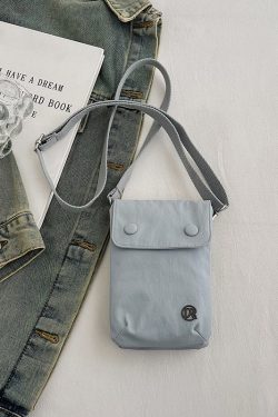 2025 Minimalist Nylon Crossbody Bag for Women - Casual Summer Small Phone Bag
