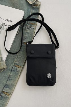 2025 Minimalist Nylon Crossbody Bag for Women - Casual Summer Small Phone Bag