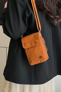 2025 Minimalist Nylon Crossbody Bag for Women - Casual Summer Small Phone Bag