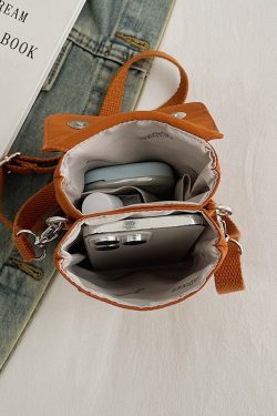 2025 Minimalist Nylon Crossbody Bag for Women - Casual Summer Small Phone Bag