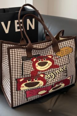 2025 New Fashion Single-Shoulder Canvas Tote Bag for Women, Large Capacity Portable Shopping and Commuting Bag