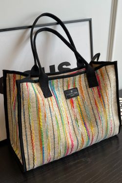 2025 New Fashion Single-Shoulder Canvas Tote Bag for Women, Large Capacity Portable Shopping and Commuting Bag