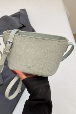 2025 New Minimalist Zipper Bucket Bag for Women - High-End Shoulder Crossbody Phone Bag, Summer Fashion Essential