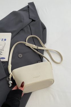 2025 New Minimalist Zipper Bucket Bag for Women - High-End Shoulder Crossbody Phone Bag, Summer Fashion Essential