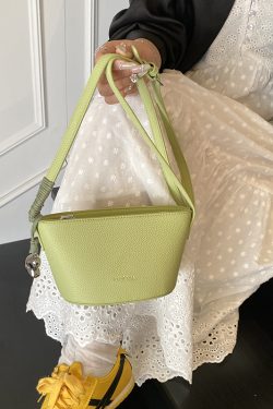 2025 New Minimalist Zipper Bucket Bag for Women - High-End Shoulder Crossbody Phone Bag, Summer Fashion Essential