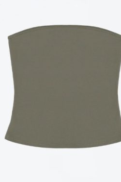 2025 New Style Pure Desire Sexy Fitness Elastic Tube Top Bustier for Women – Vacation Ready Base Layer Top