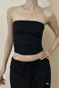 2025 New Style Pure Desire Sexy Fitness Elastic Tube Top Bustier for Women – Vacation Ready Base Layer Top