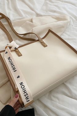 2025 Niche Shoulder Tote Bag for Women - Versatile Large Capacity Commuter Bag for College with Chic High-End Style