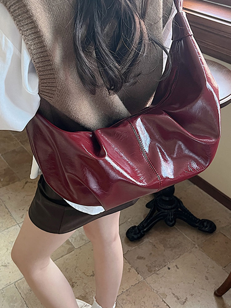 2025 Retro Fashion Large Capacity Dumpling Bag for Women - Minimalist Versatile High-End Shoulder Bag 2025 Retro Fashion Large Capacity Dumpling Bag for Women - Minimalist Versatile High-End Shoulder Bag