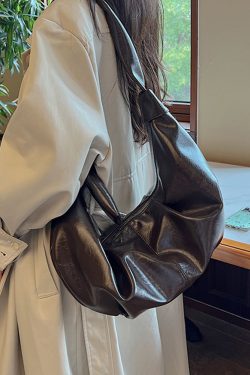 2025 Retro Fashion Large Capacity Dumpling Bag for Women - Minimalist Versatile High-End Shoulder Bag