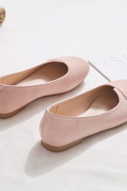 2025 Spring Sheepskin Women's Loafers - Shallow Mouth, Versatile Flat Fairy Style Evening Shoes