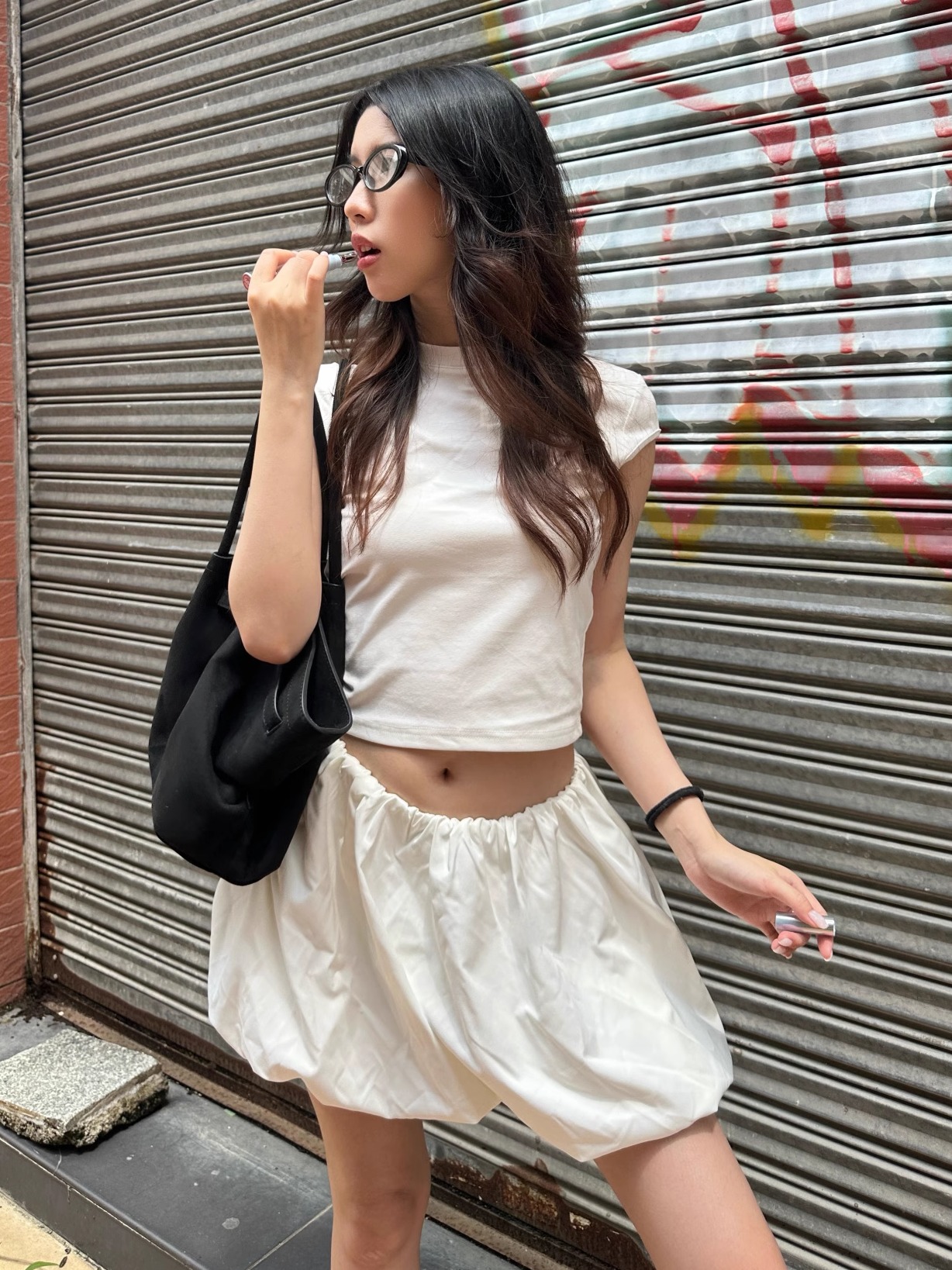 2025 Summer Ballet Girl Style White Versatile Skirt for Women - Flattering Lengthening Design for Elegant Looks 2025 Summer Ballet Girl Style White Versatile Skirt for Women - Flattering Lengthening Design for Elegant Looks