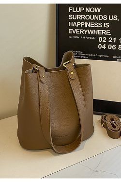 2025 Summer Fashion Women's Retro Bucket Bag - Stylish Crossbody Shoulder Bag for High-End Look