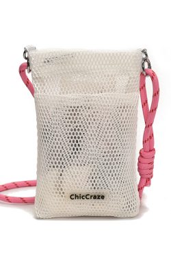 2025 Summer High-End Lightweight Color-Blocking Mini Crossbody Bag for Women - Stylish Zipper Phone Bag