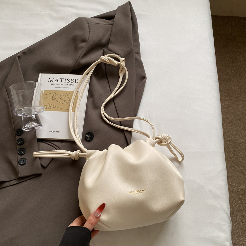 2025 Summer High-End Pleated Bucket Bag for Women - Stylish Shoulder Crossbody Phone Bag 2025 Summer High-End Pleated Bucket Bag for Women - Stylish Shoulder Crossbody Phone Bag