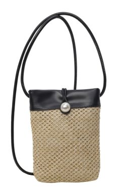 2025 Summer Lightweight Woven Mini Straw Bag for Women, Small Phone Crossbody Bag, Trendy and Stylish Accessory