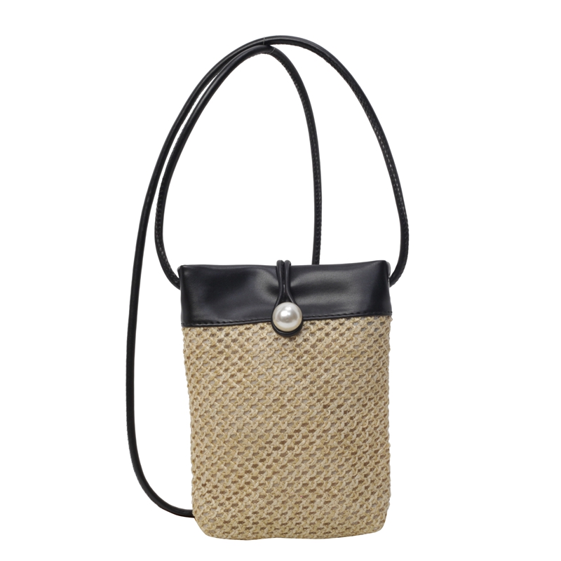 2025 Summer Lightweight Woven Mini Straw Bag for Women, Small Phone Crossbody Bag, Trendy and Stylish Accessory 2025 Summer Lightweight Woven Mini Straw Bag for Women, Small Phone Crossbody Bag, Trendy and Stylish Accessory