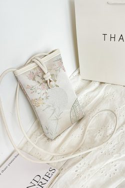 2025 Summer Mini Bag for Women - Chinese National Style Lightweight Crossbody Mobile Phone Bag