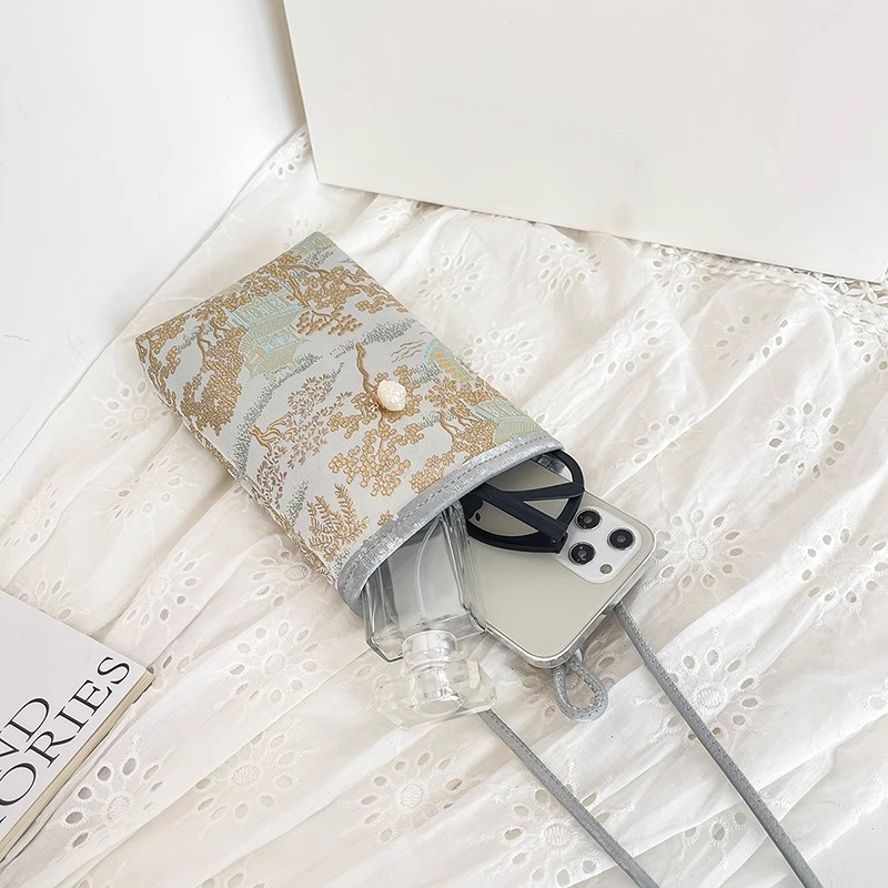 2025 Summer Mini Bag for Women - Chinese National Style Lightweight Crossbody Mobile Phone Bag 2025 Summer Mini Bag for Women - Chinese National Style Lightweight Crossbody Mobile Phone Bag