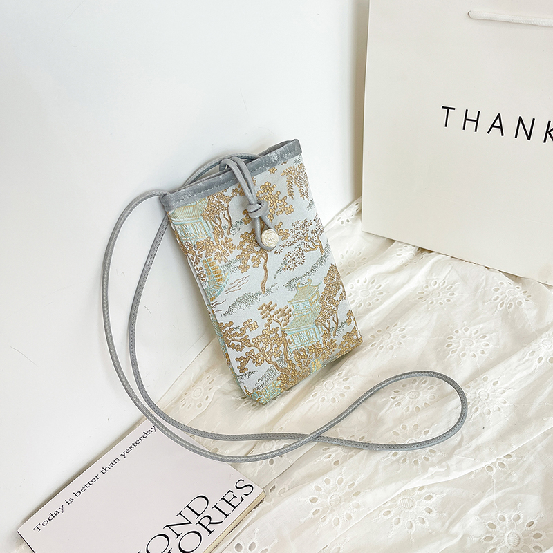 2025 Summer Mini Bag for Women - Chinese National Style Lightweight Crossbody Mobile Phone Bag 2025 Summer Mini Bag for Women - Chinese National Style Lightweight Crossbody Mobile Phone Bag