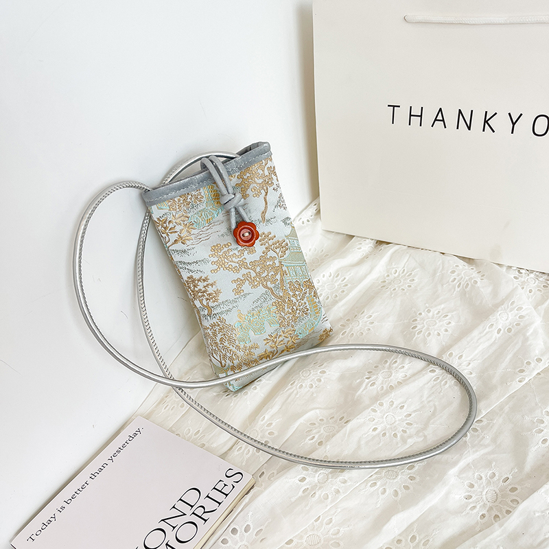 2025 Summer Mini Bag for Women - Chinese National Style Lightweight Crossbody Mobile Phone Bag 2025 Summer Mini Bag for Women - Chinese National Style Lightweight Crossbody Mobile Phone Bag